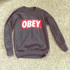 NWOT Obey Crewneck